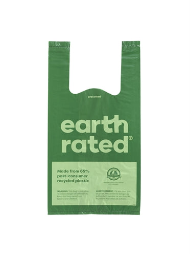 Earth Rated Poepzakjes Met Handvaten Geurloos 120 ST