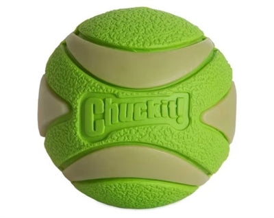 Chuckit Max Glow Ultra Squeekerbal Groen 6 CM