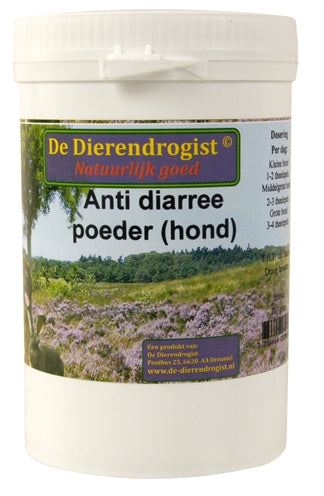 Dierendrogist Diarree Poeder Hond 200 GR