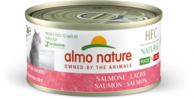 Almo Nature Cat Zalm 70 GR (24 stuks)