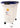 Merkloos Bewaarcontainer Luchtdicht Transparant/Blauw 45 LTR 46X33,5X50 CM