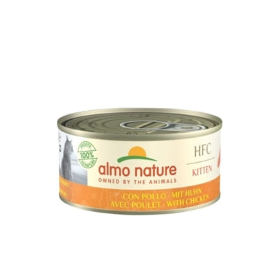 Almo Nature Cat Kitten Kip 70 GR (24 stuks)